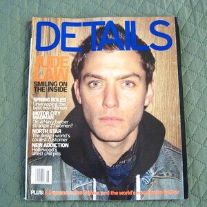 Details Magazine March 2001 Jude Law